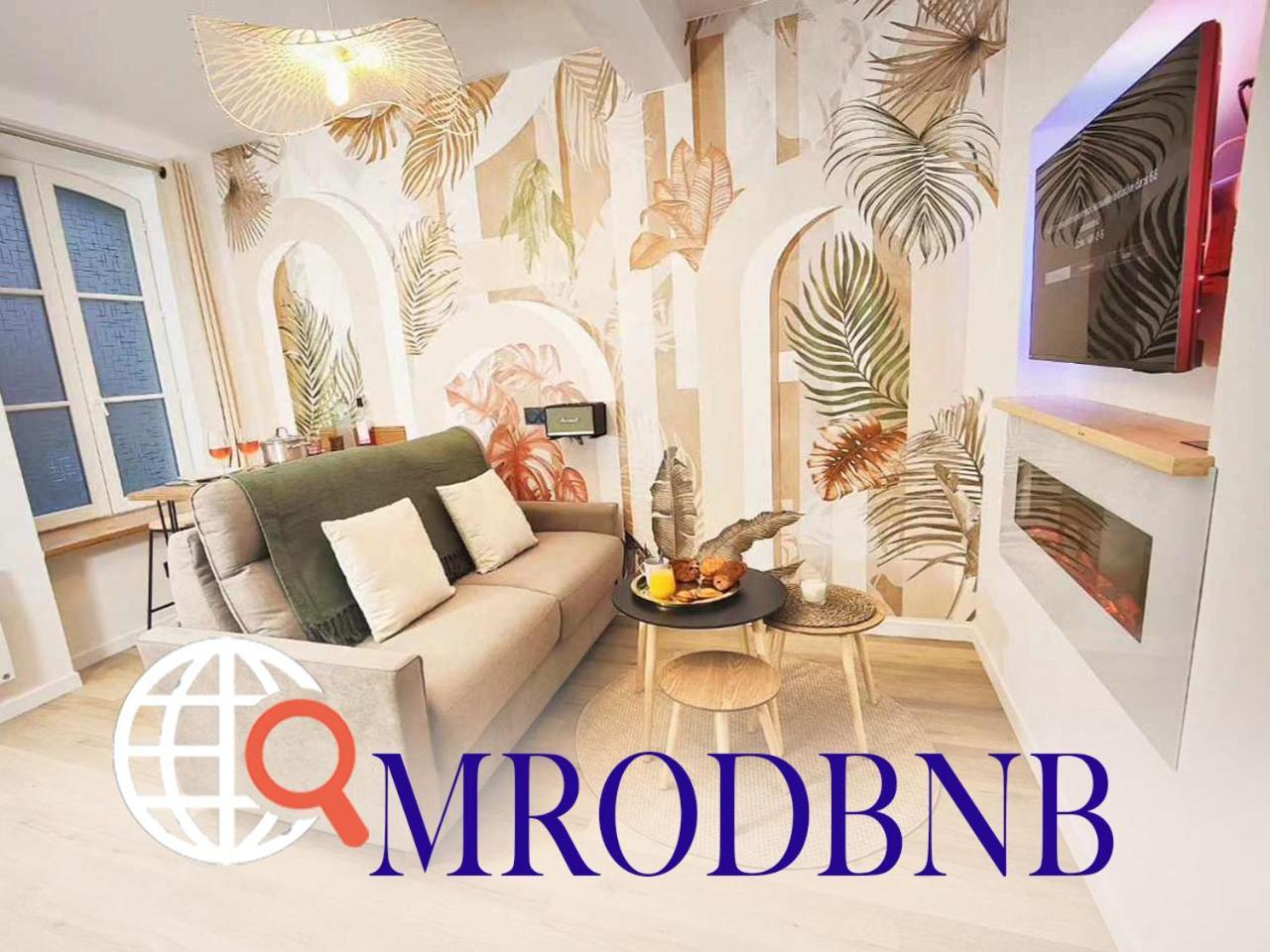 La Merveille By Mrodbnb - Appart Neuf - Vue Mer - 25M Plage & Resto - Cine - Cheminee - Popcorn Канкал Екстериор снимка